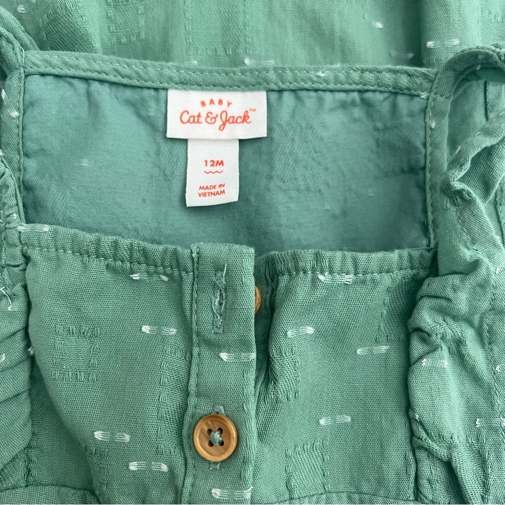 Cat & Jack Romper, Size 12 Months - Picture 4 of 4